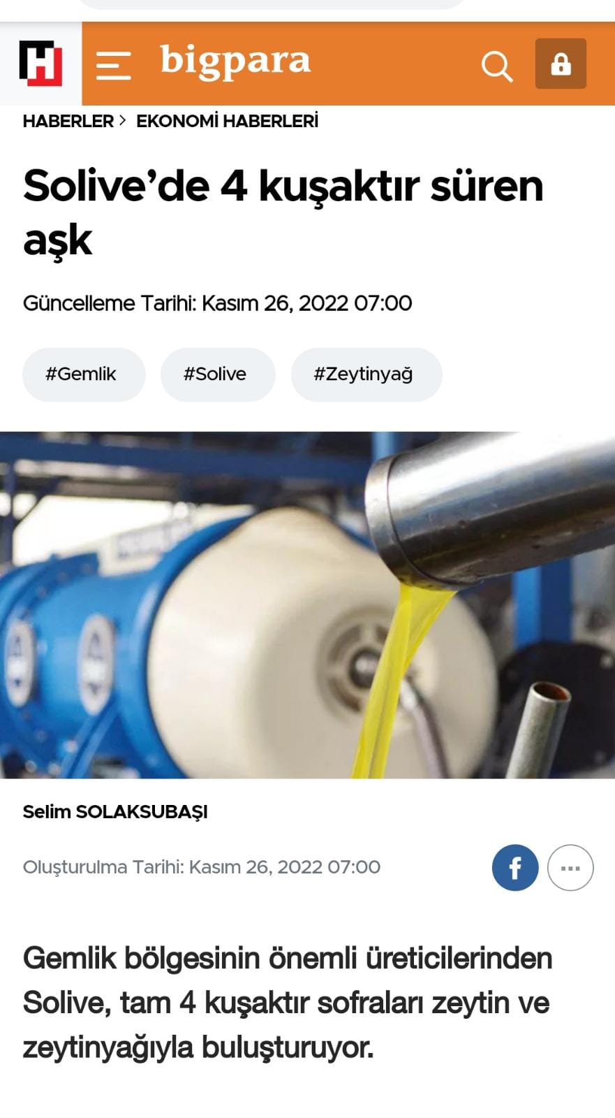 Solive’de 4 kuşaktır süren aşk